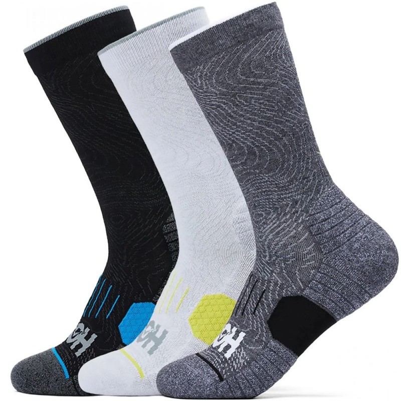 Носки высокие Hoka Crew Run Sock, 3 пары Носки высокие Hoka Crew Run Sock, 3 пары