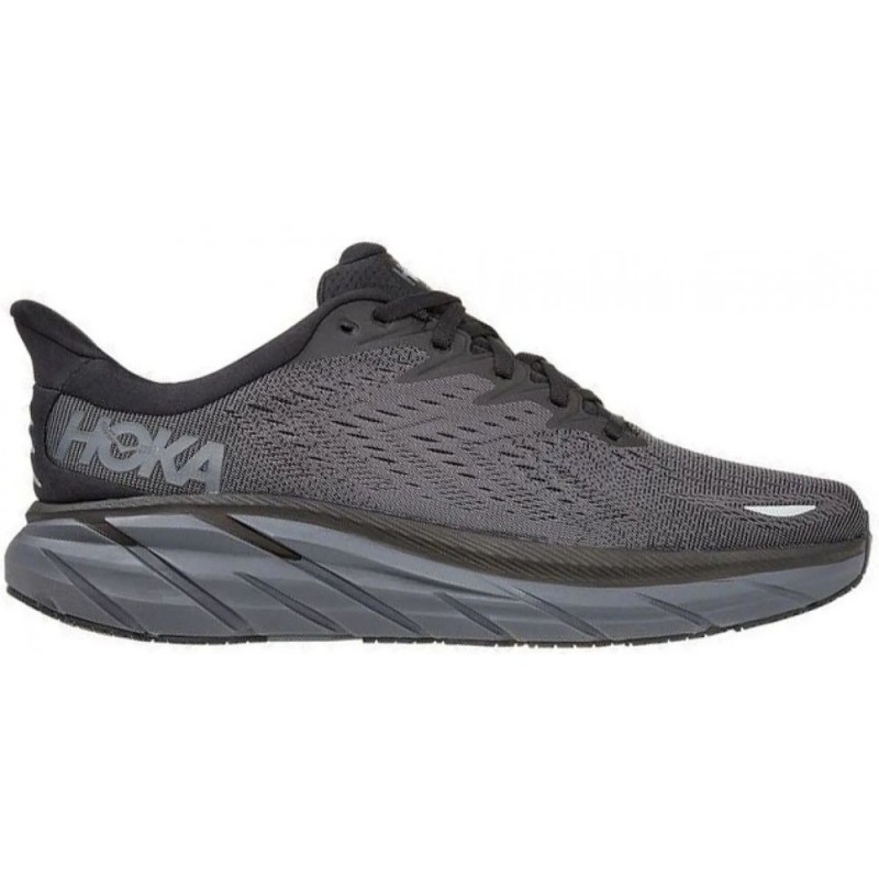 Hoka Clifton 8 All Black черные Hoka Clifton 8 All Black черные
